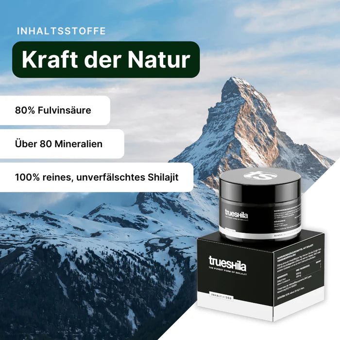 đ€ Trueshila â 100âŻ% bioaktives Premium-Shilajit