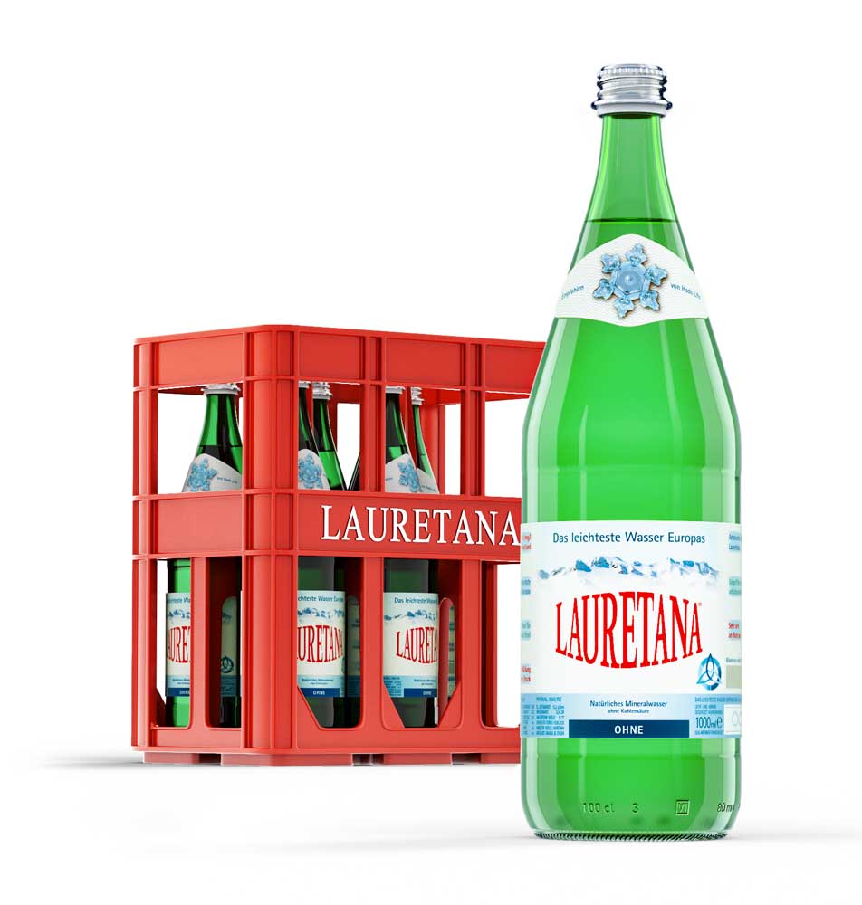 💧 LAURETANA – Das leichteste Wasser Europas